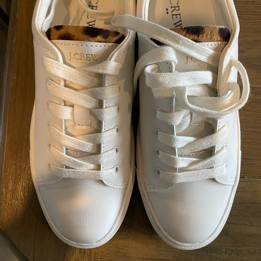 J.Crew Sneakers with leopard